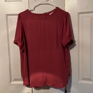 NWT Women’s Dress Shirt in Rust, Size LP